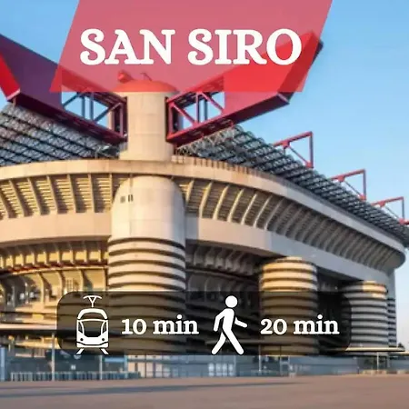 San Siro-a 10 Min A Piedi Da San Siro Con Wifi Apartment Mailand